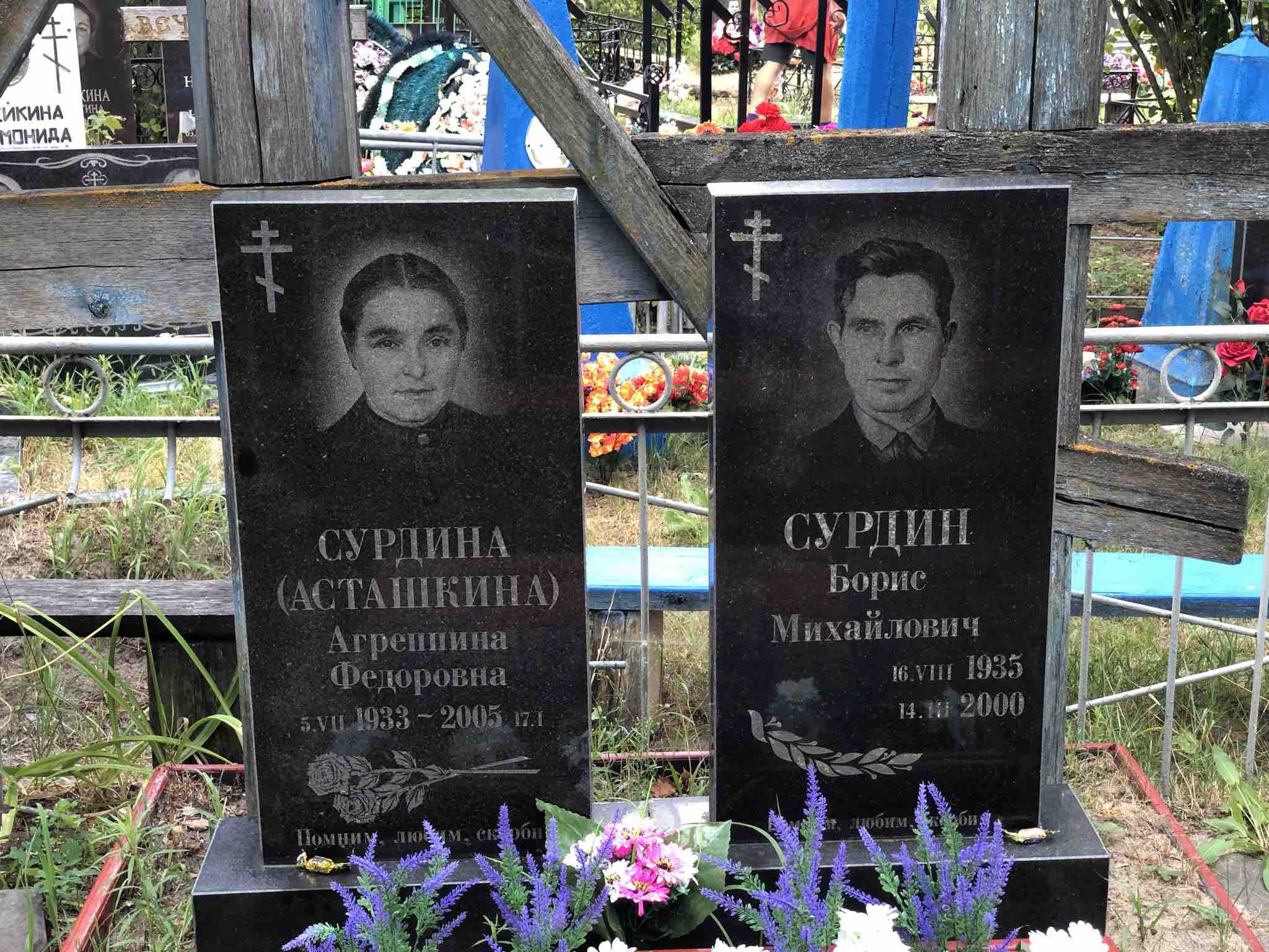 Сурдина (Асташкина) Агреппина Федоровна
