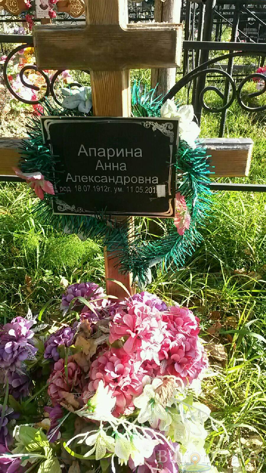 Апарина Анна Александровна