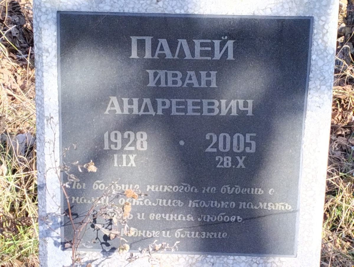Палей Иван Андреевич