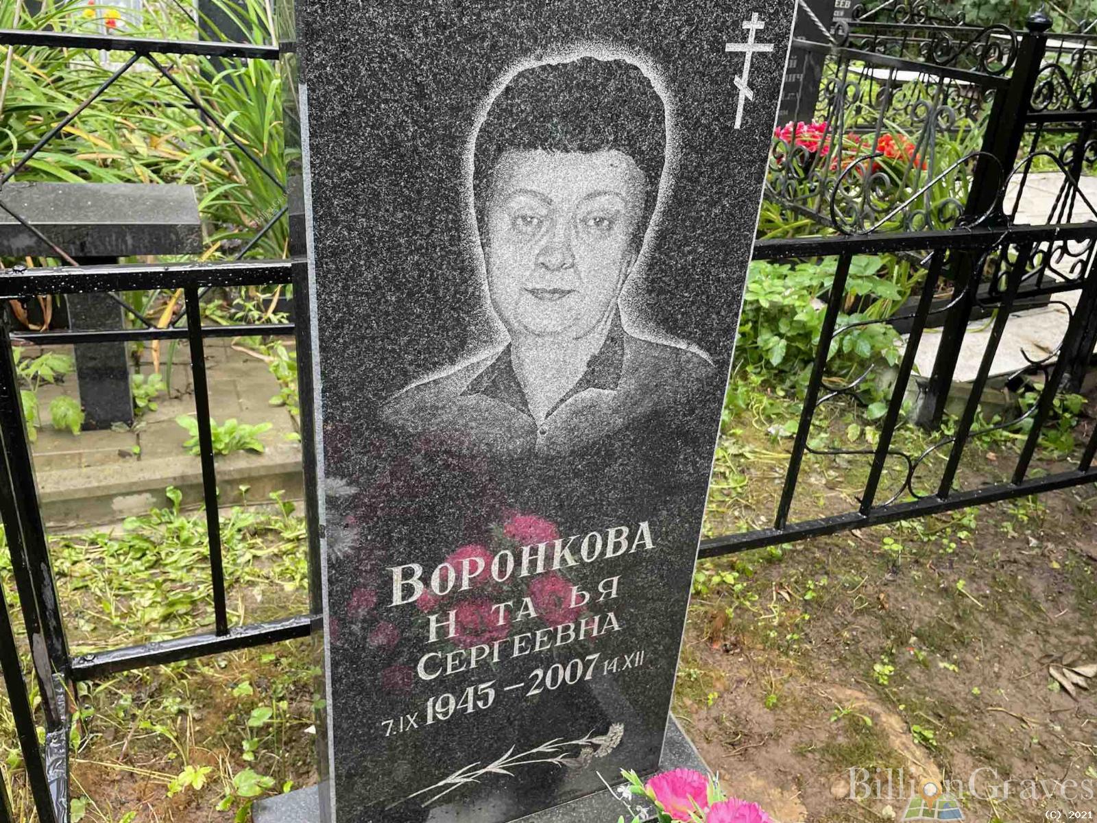 Воронкова Наталья Сергеевна