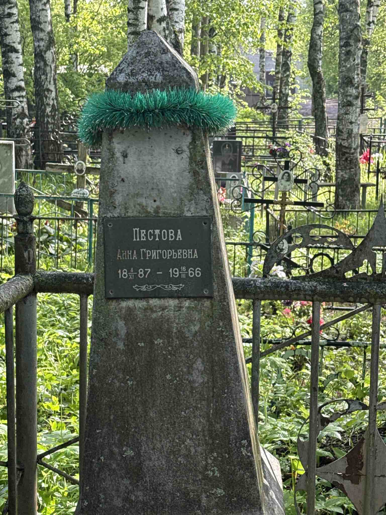 Пестова Анна Григорьевна
