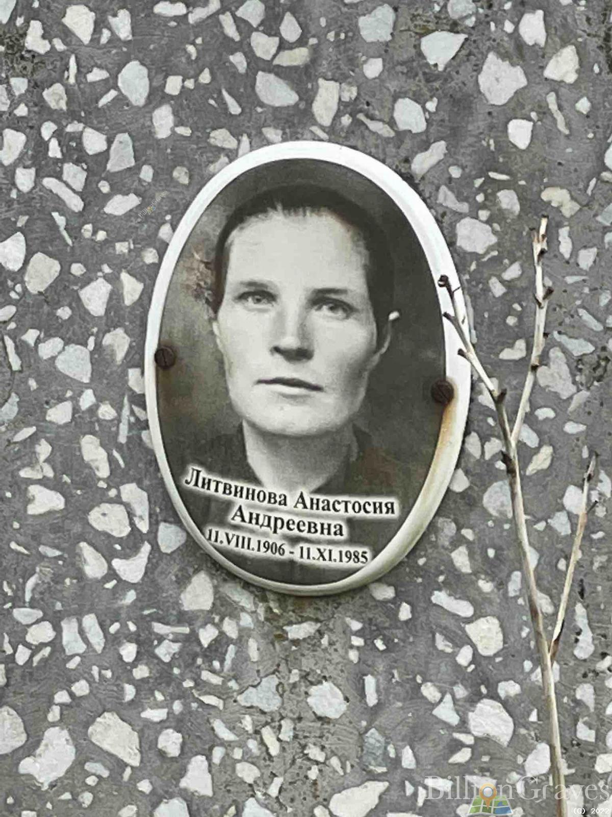 Литвинова Анастасия Андреевна