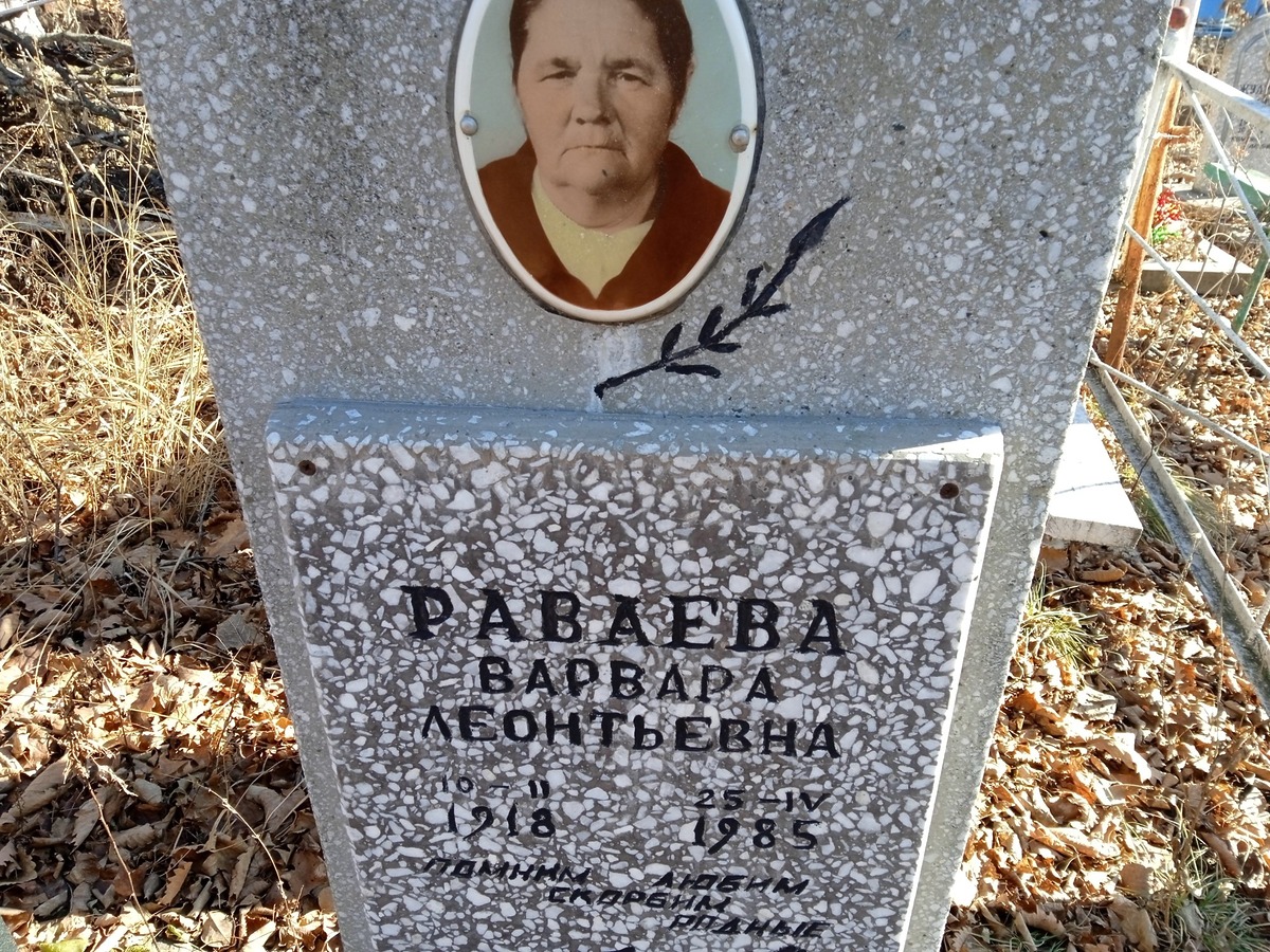 Раваева Варвара Леонтьевна