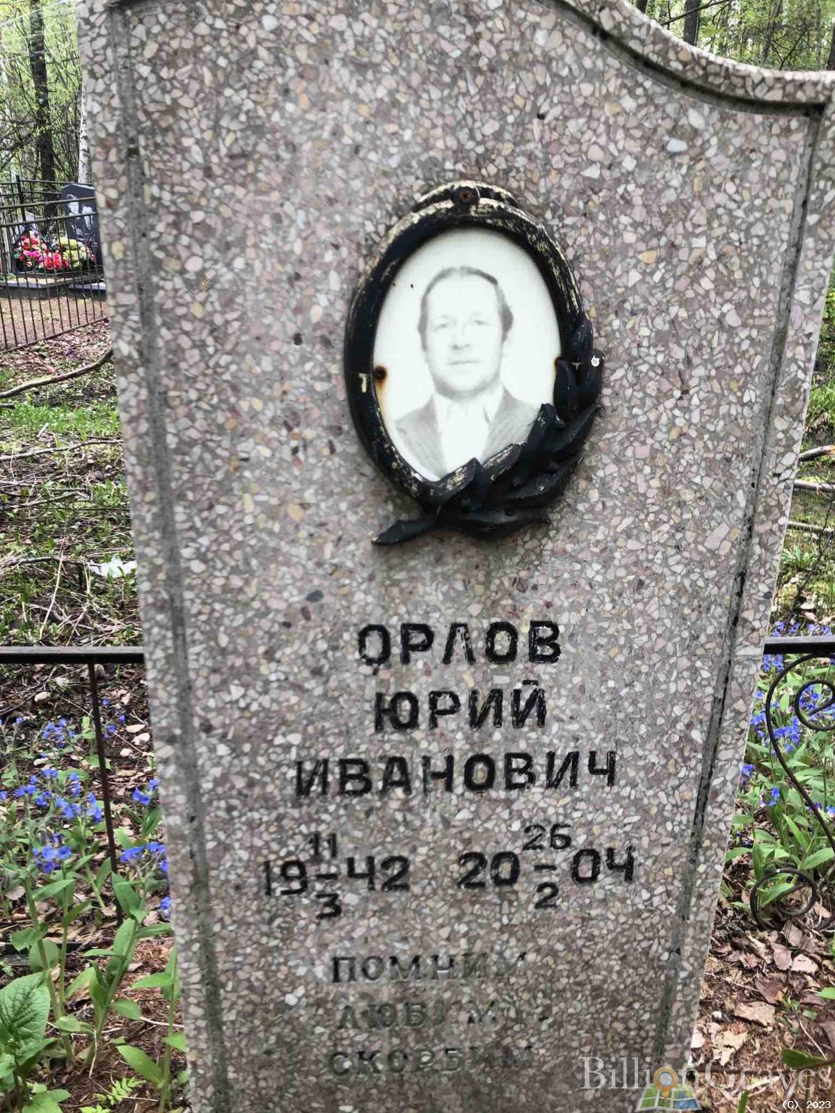 Орлов Юрий Иванович