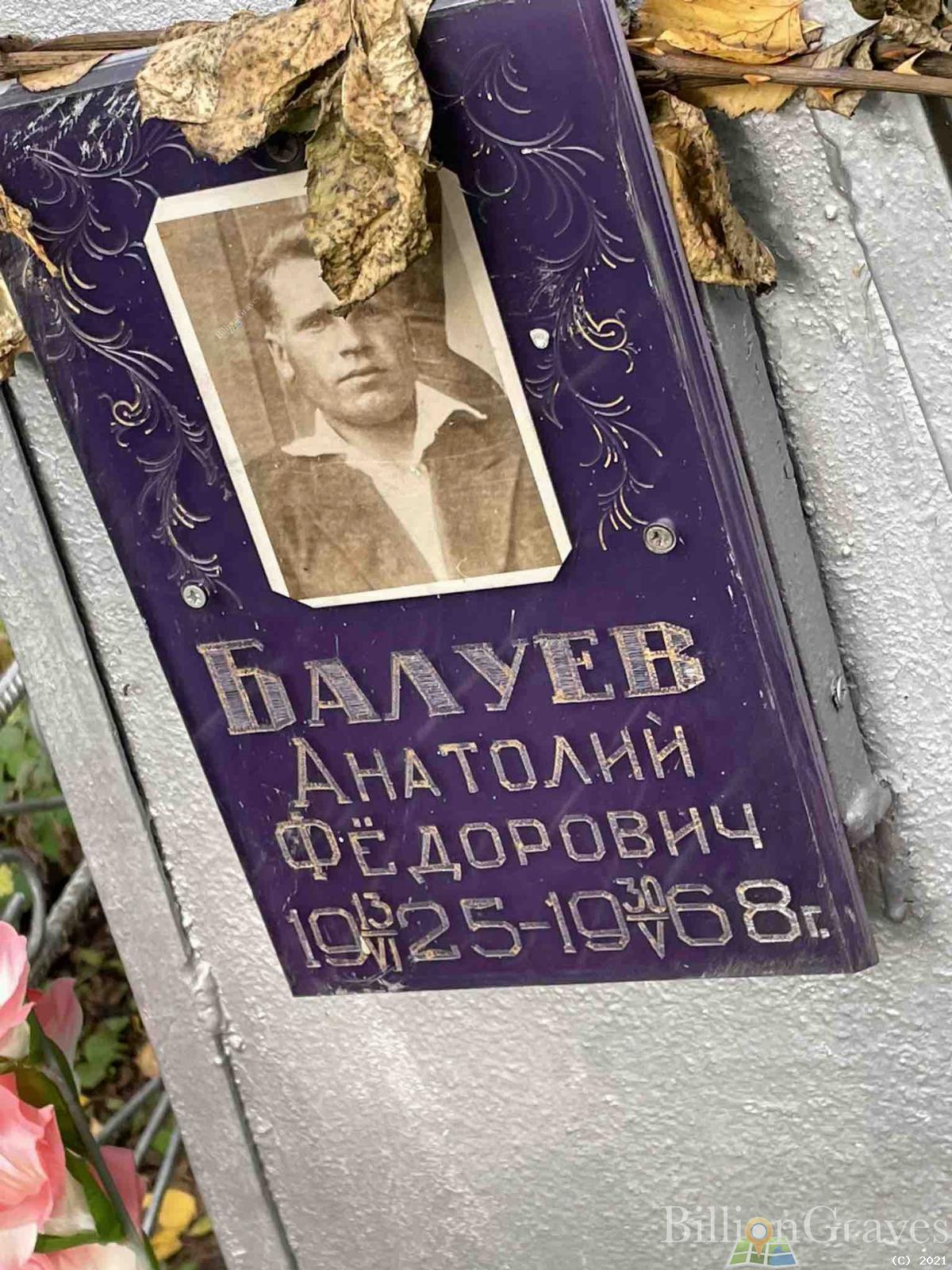 Балуев Анатолий Фёдорович