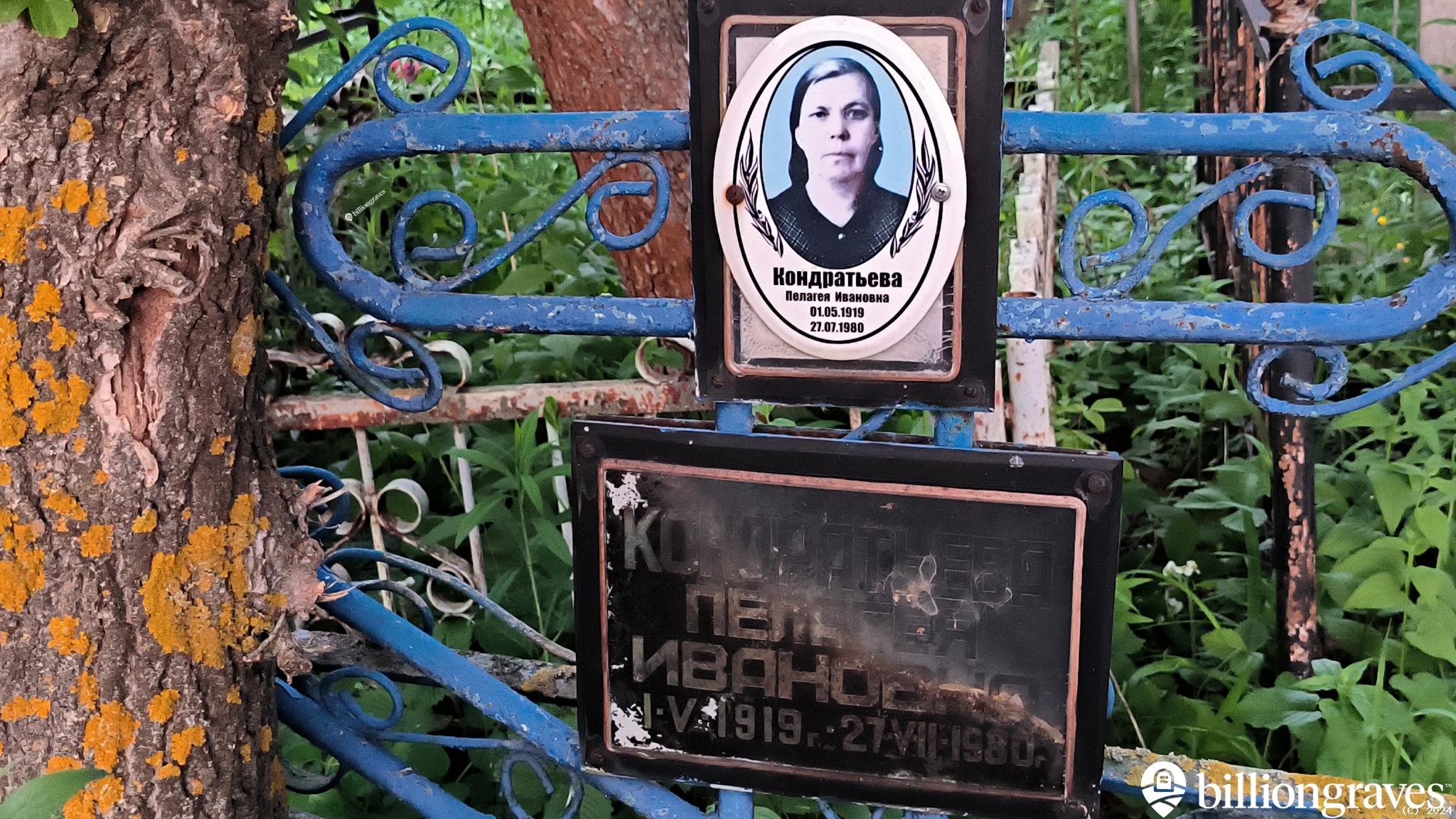 Кондратьева Пелагея Ивановна