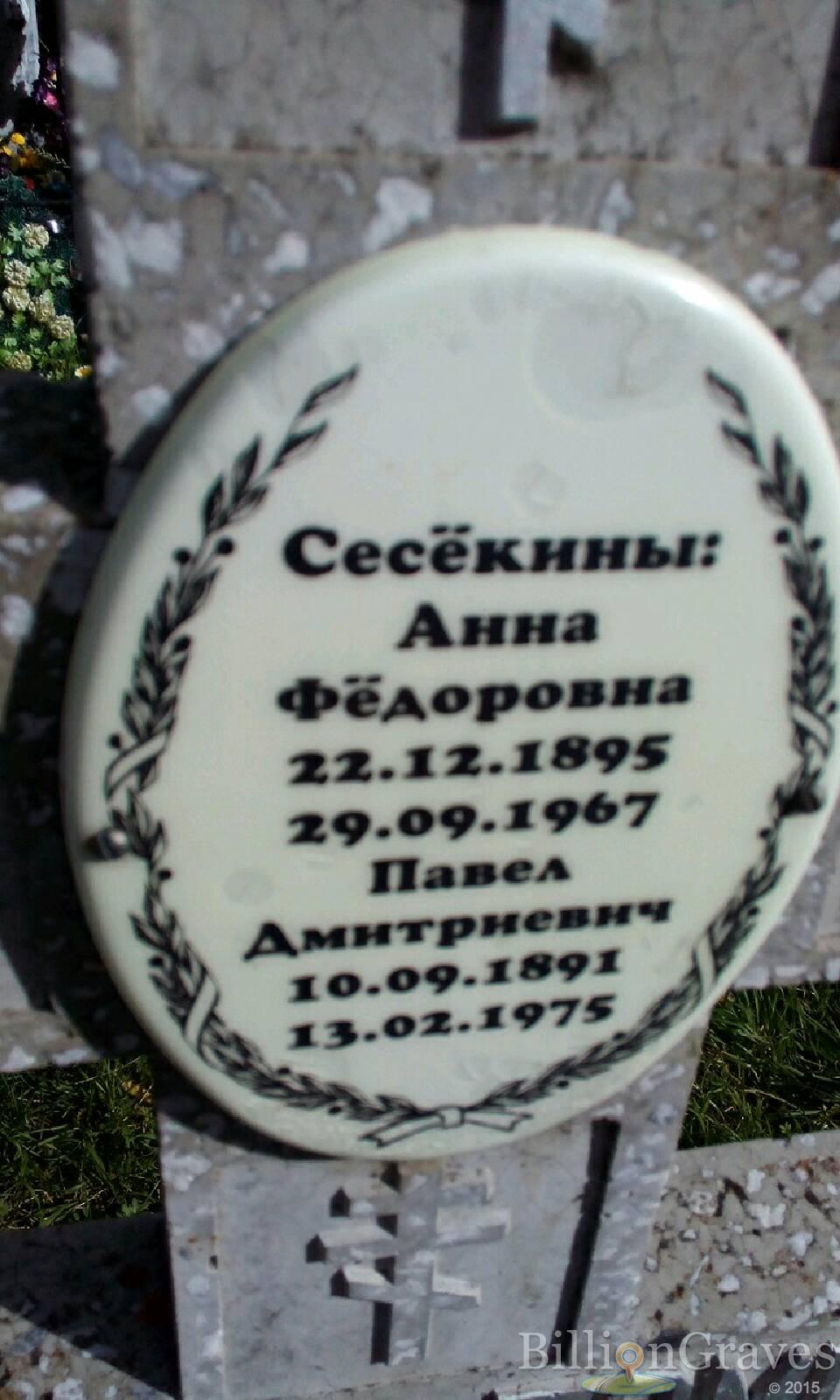 Сесекин Павел Дмитриевич