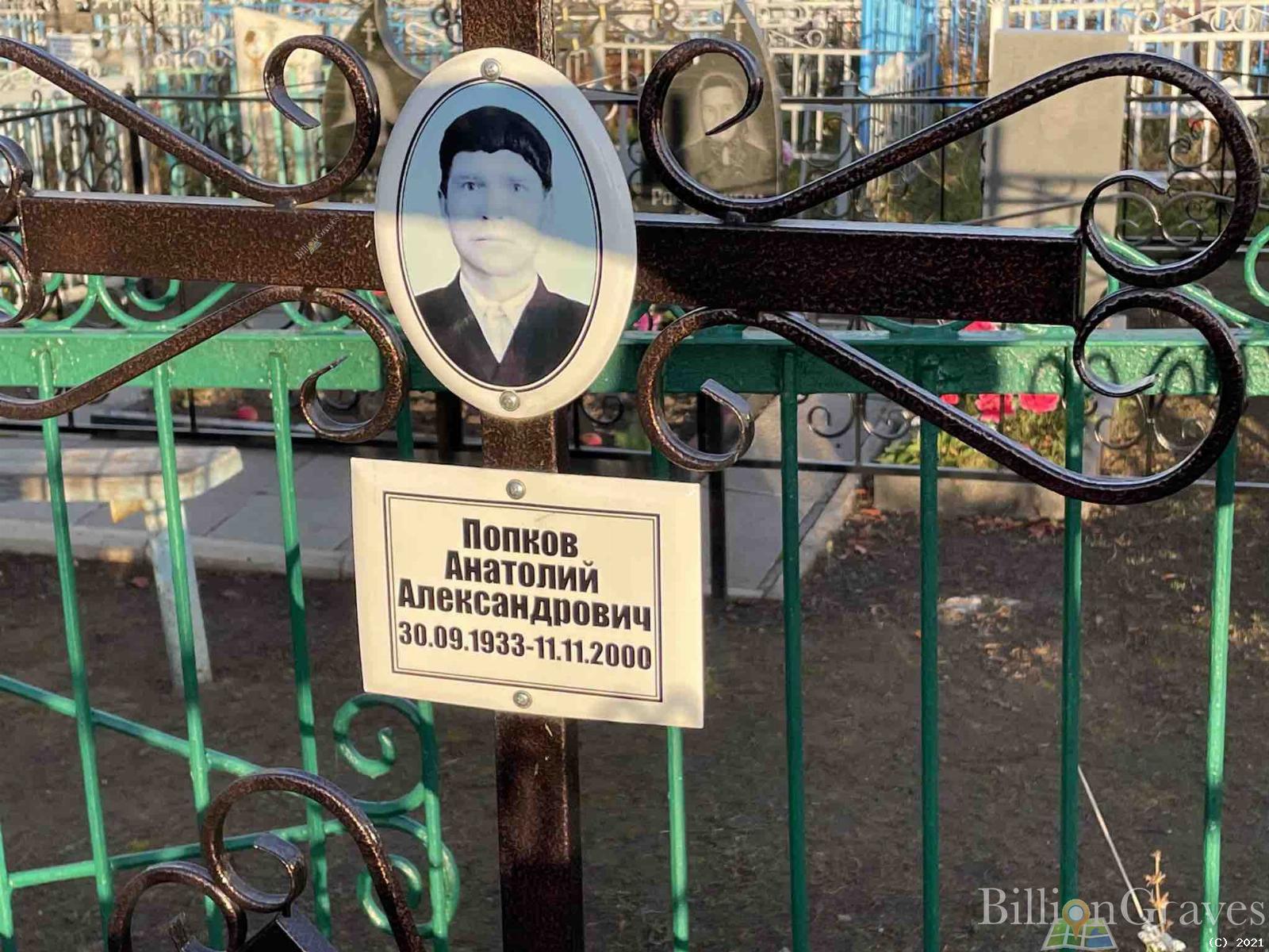 Попков Анатолий Александрович