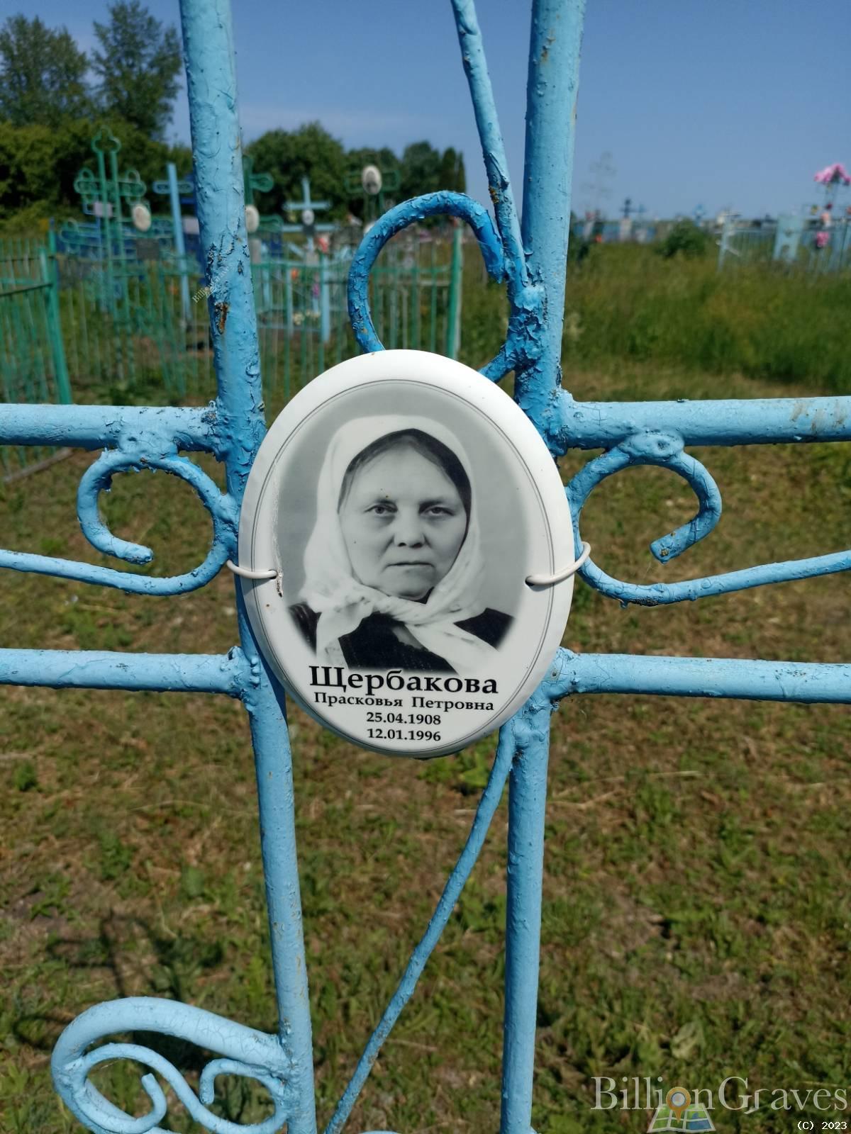 Щербакова Прасковья Петровна