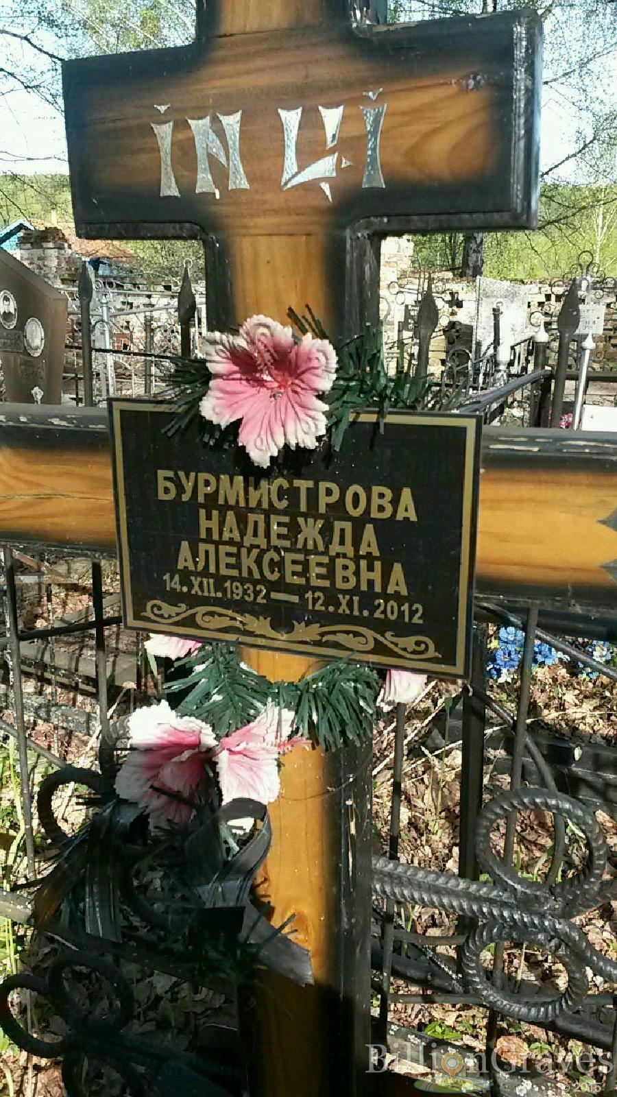 бурмистрова надежда алексеевна
