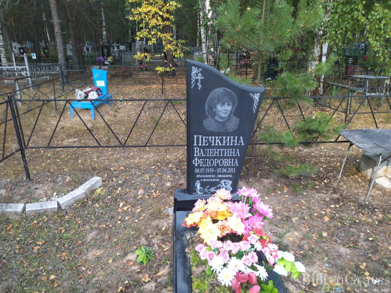 Печкина Валентина Федоровна