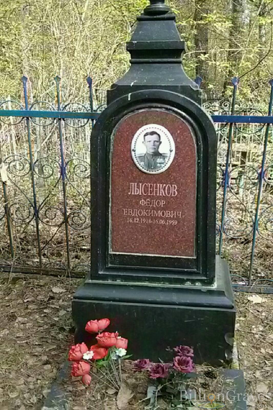 Лысенков Федор Евдокимович