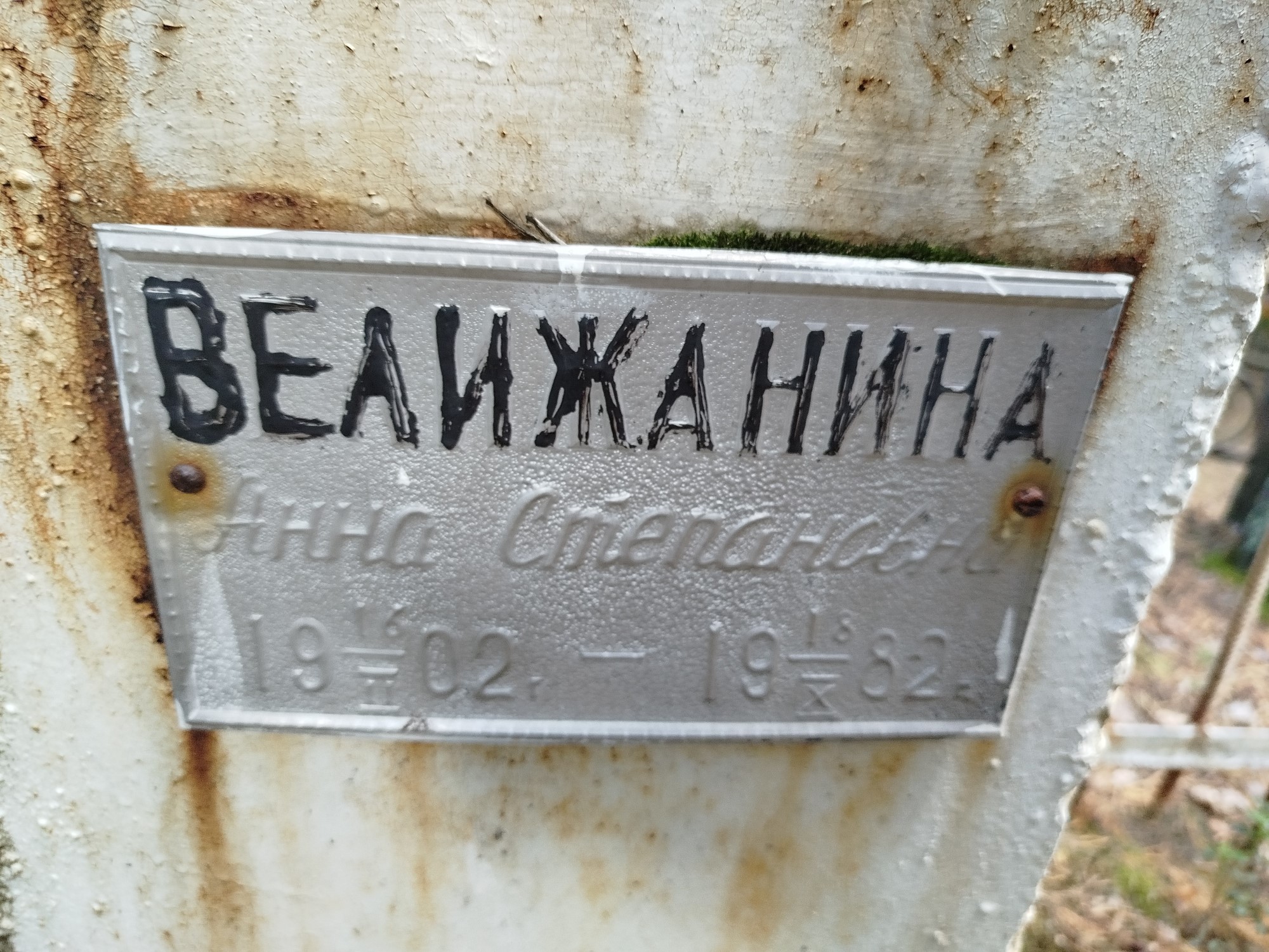 Велижанина Анна Степановна