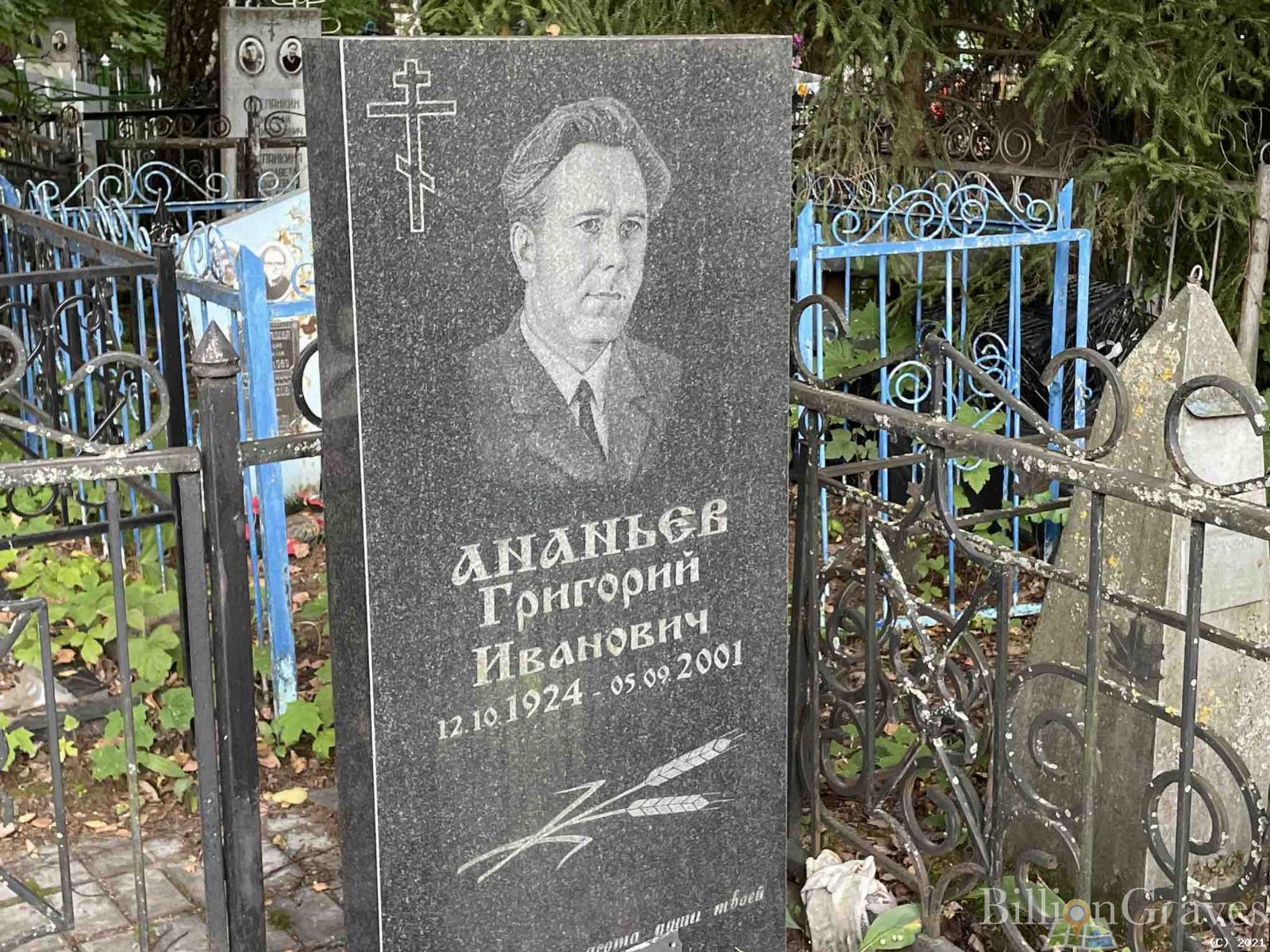 Ананьев Григорий Иванович