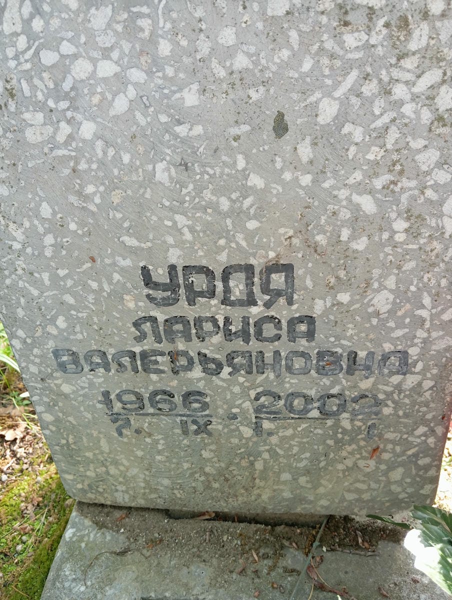 Урдя Лариса Валерьяновна