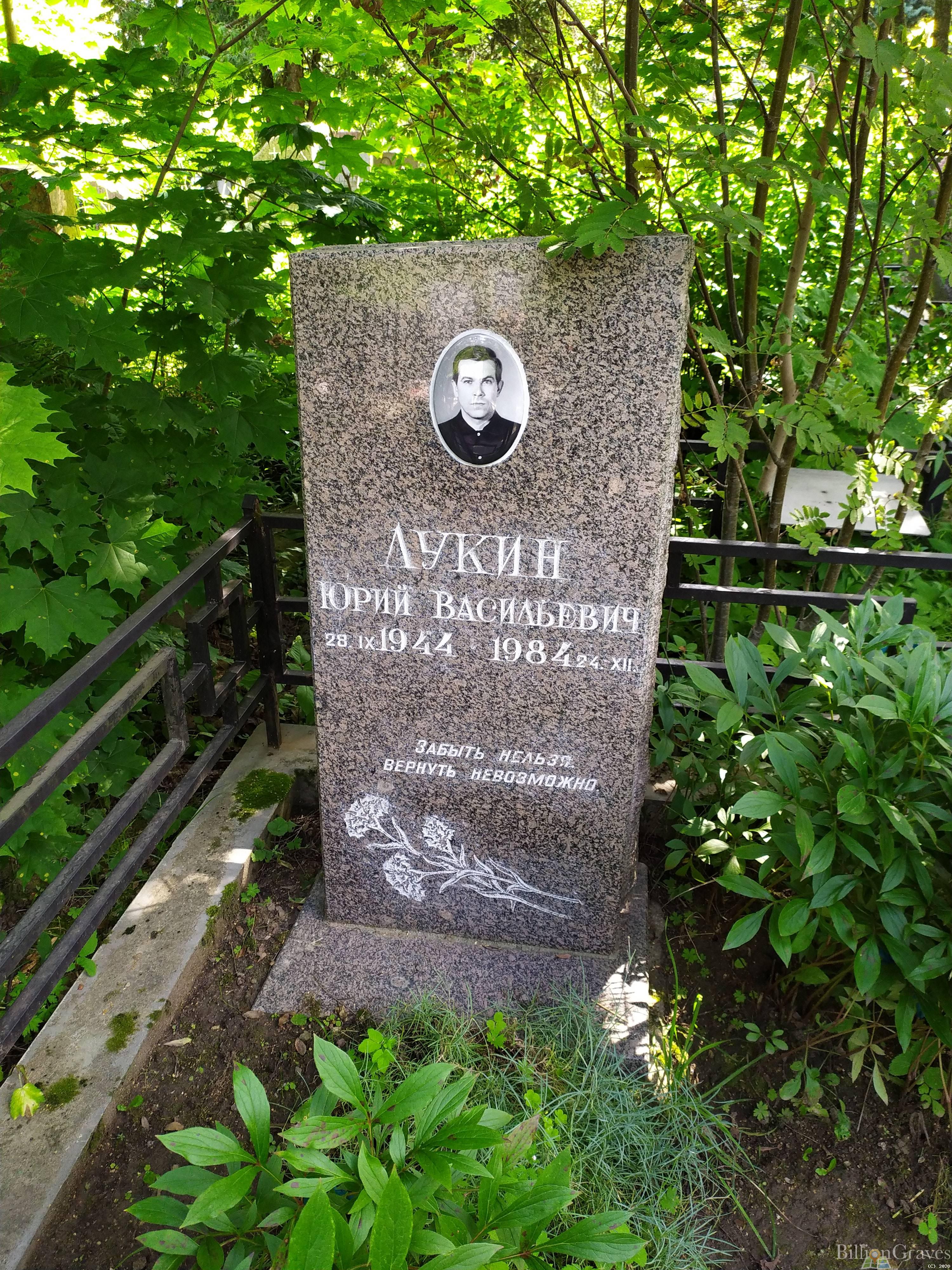 Лукин Юрий Васильевич