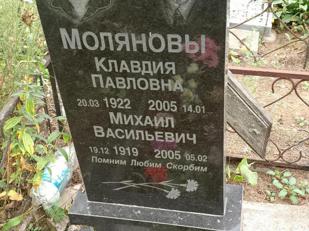 Молянова Клавдия Павловна