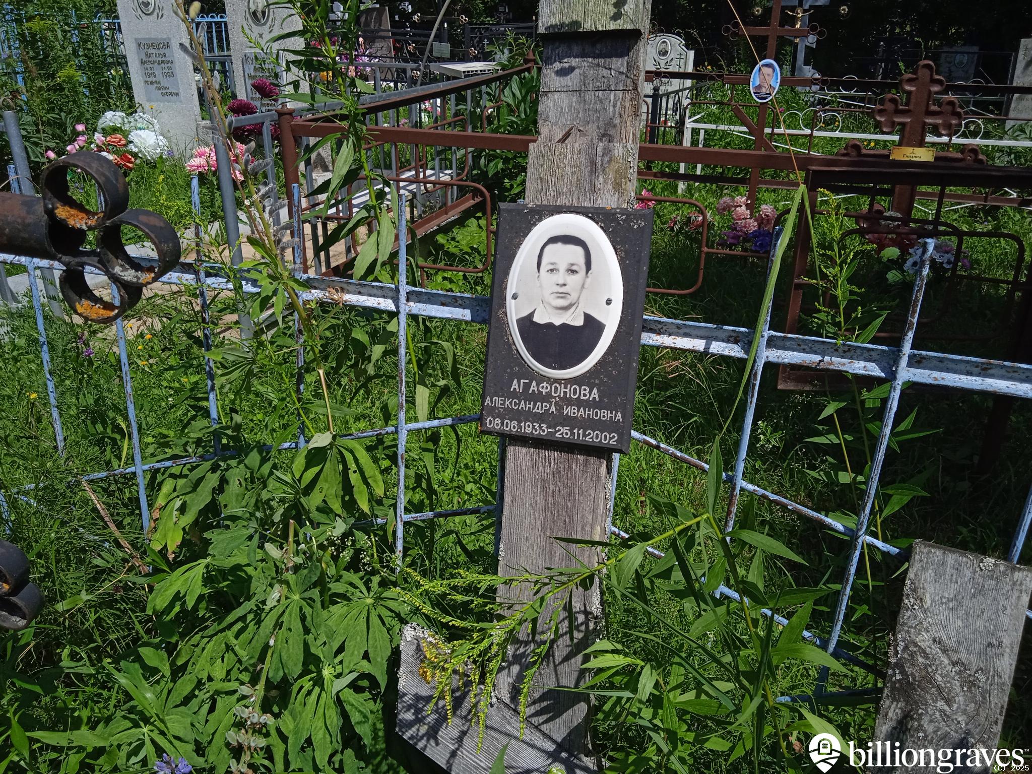 Агафонова Александра Ивановна
