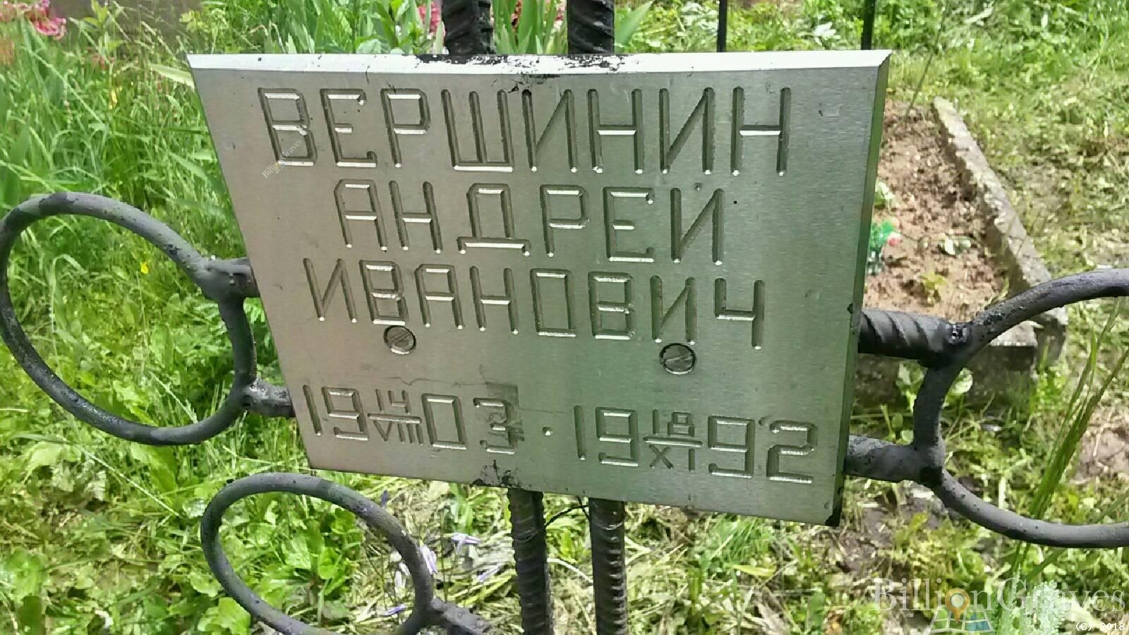 Вершинин Андрей Иванович