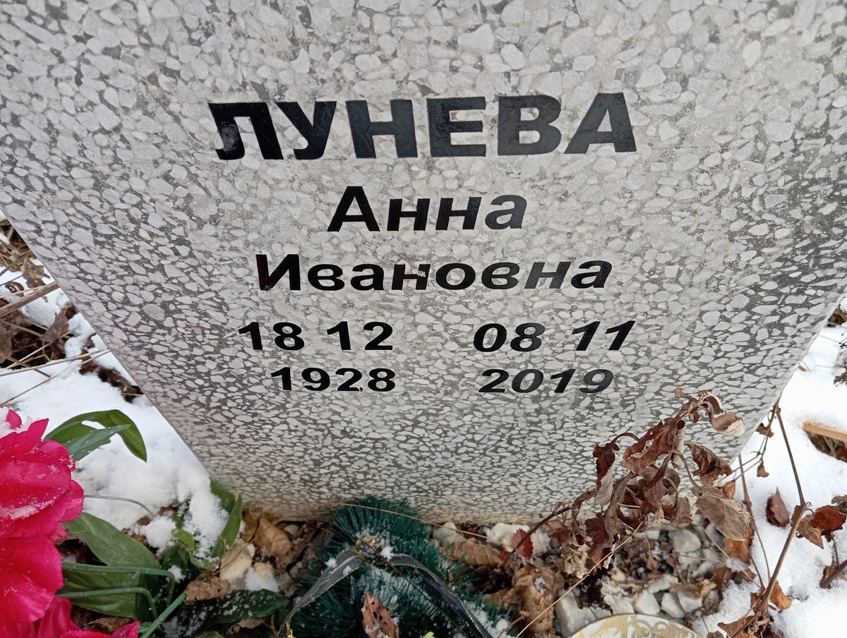 Лунева Анна Ивановна