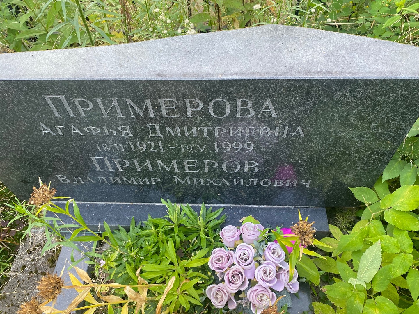 Примерова Агафья Дмитриевна