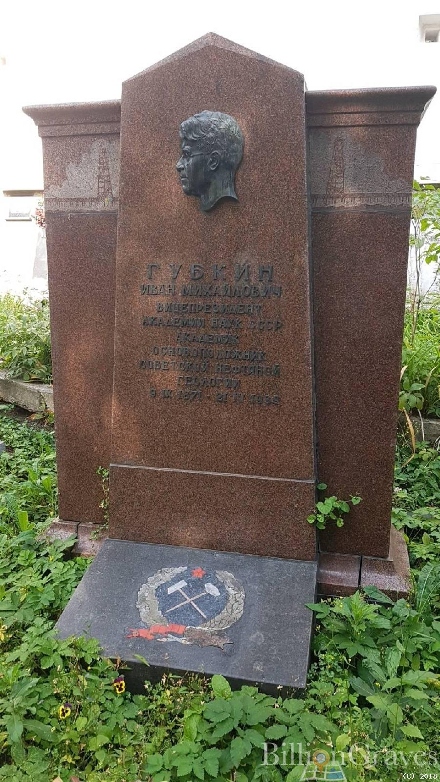 губкин иван михайлович