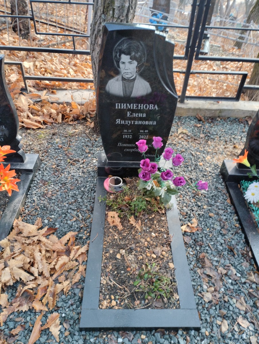 Пименова Елена Яндугановна