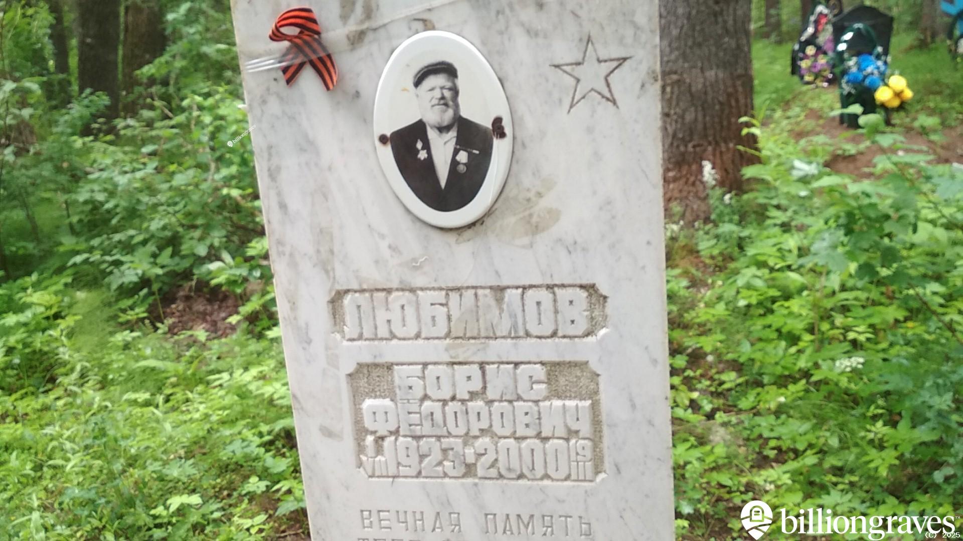 Любимов Борис Федорович