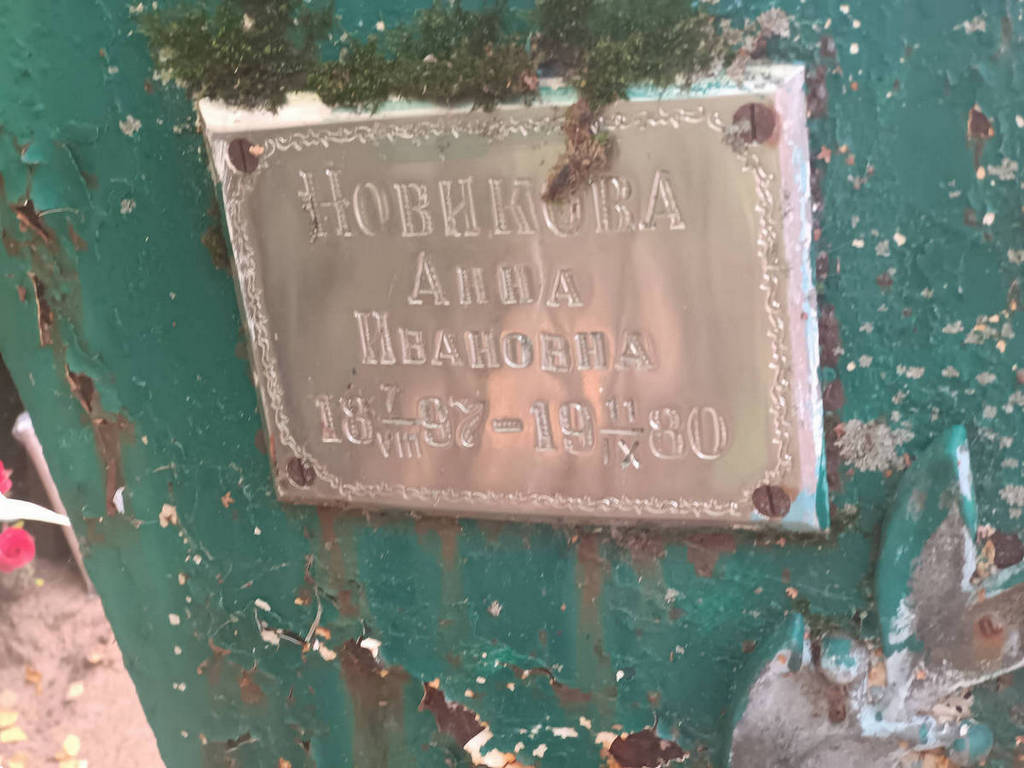 Новикова Анна Ивановна