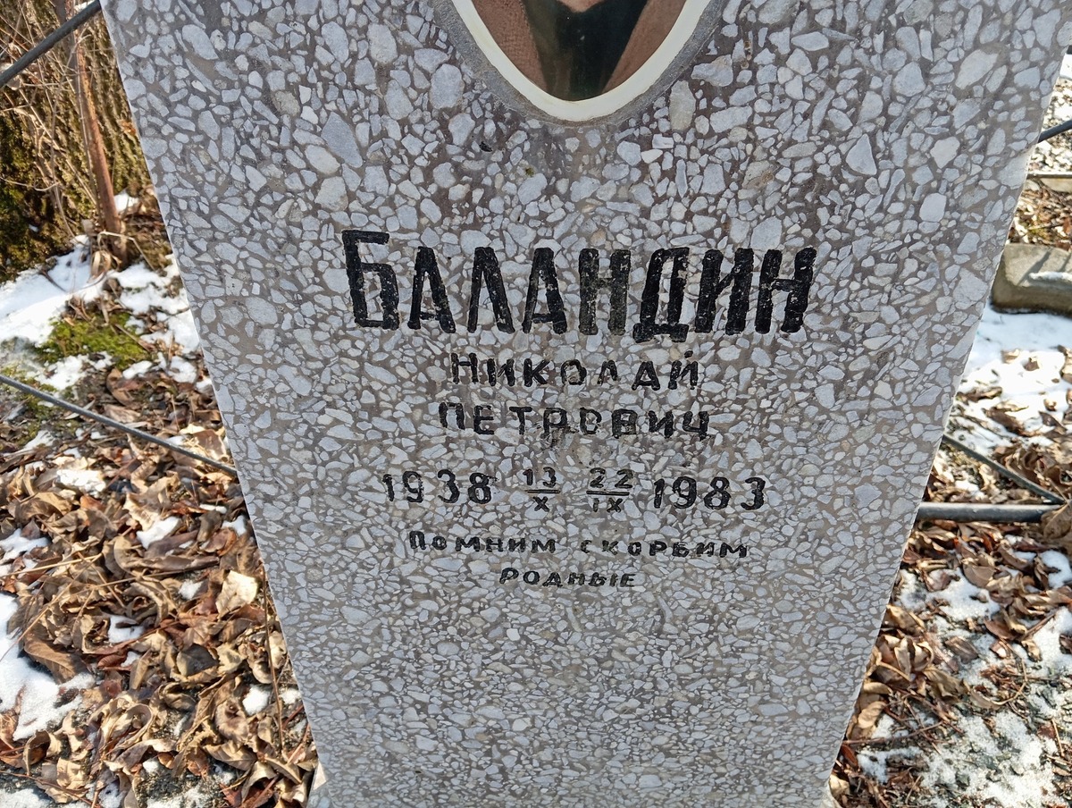 Баландин Николай Петрович