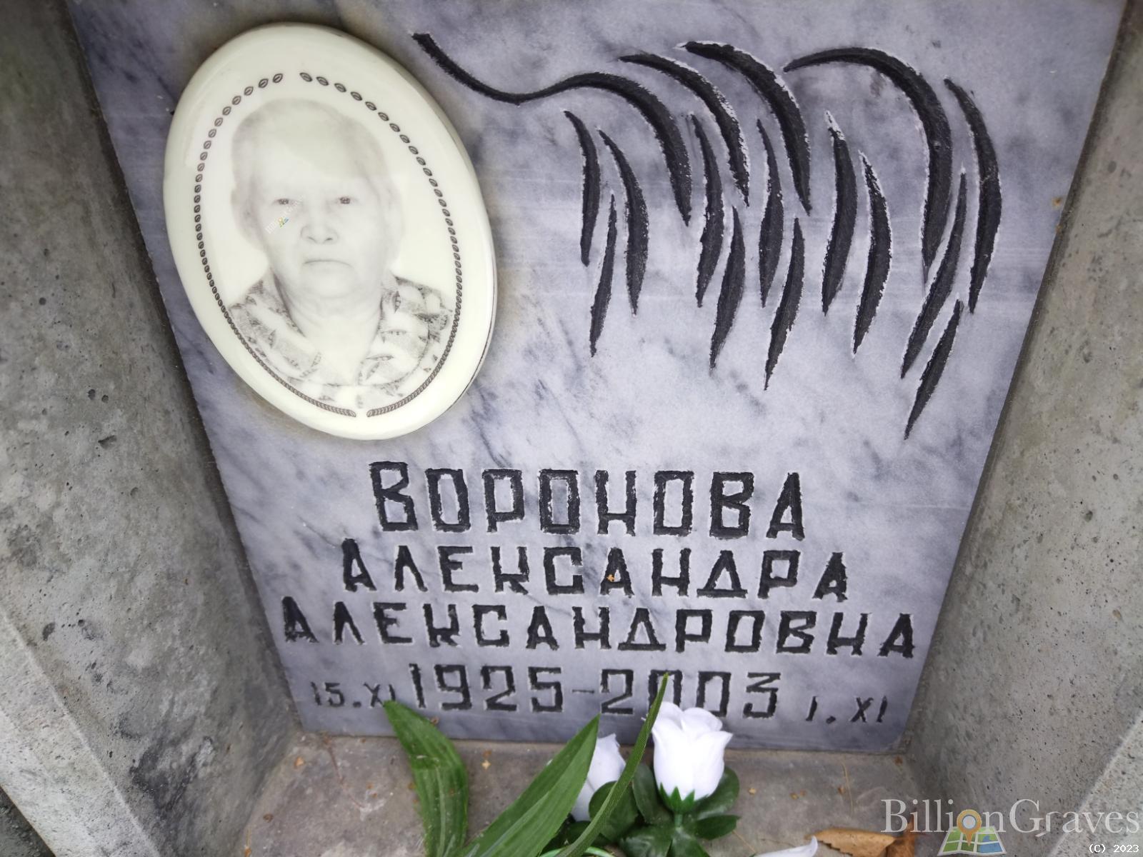 Воронова Александра Александровна