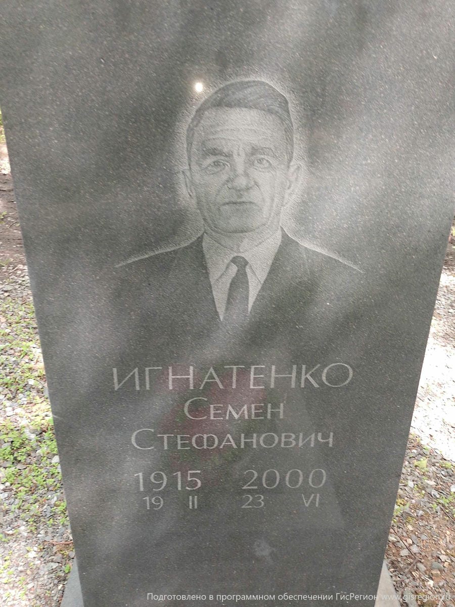 Игнатенко Семен Стефанович