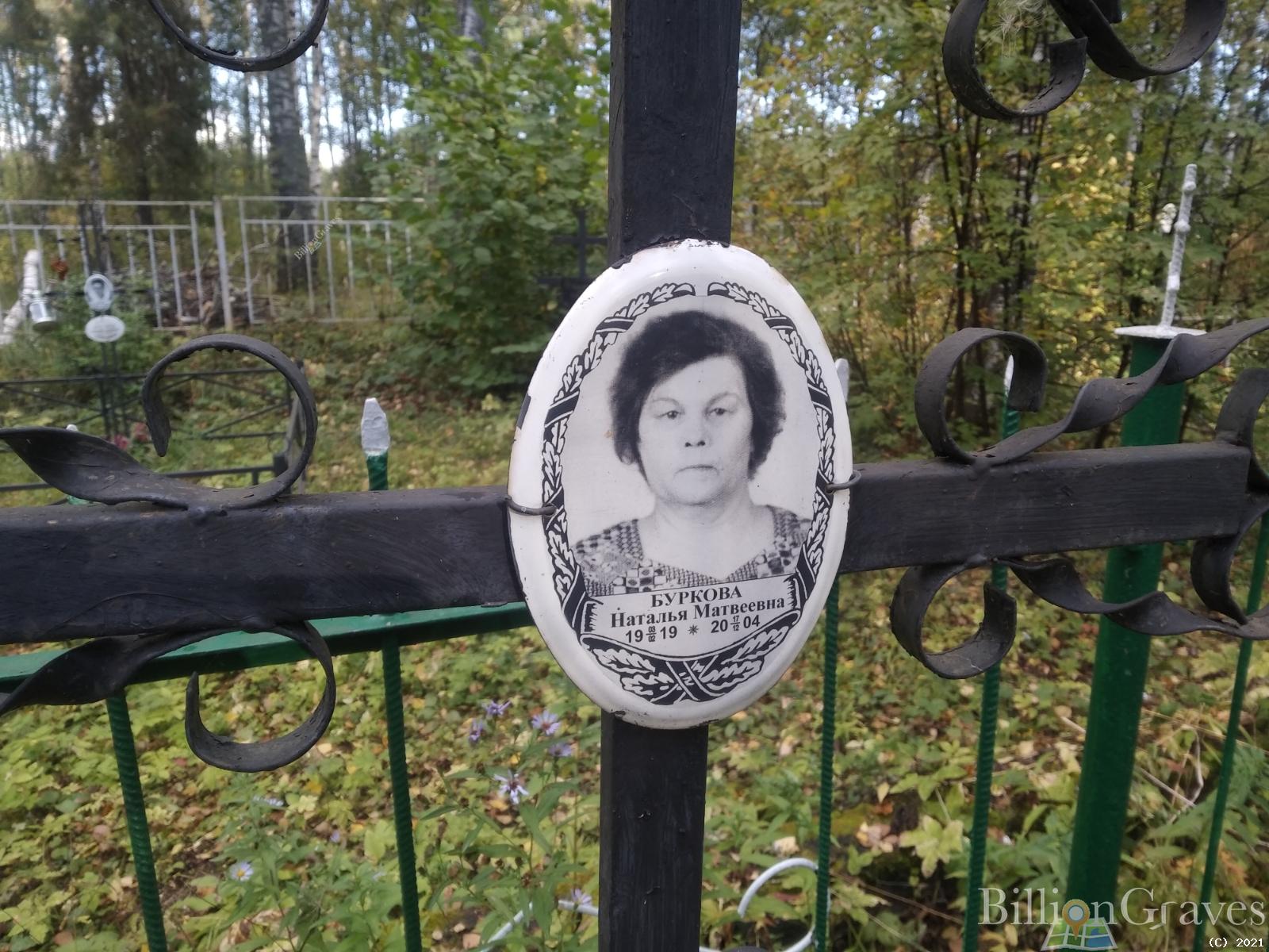 Буркова Наталья Матвеевна
