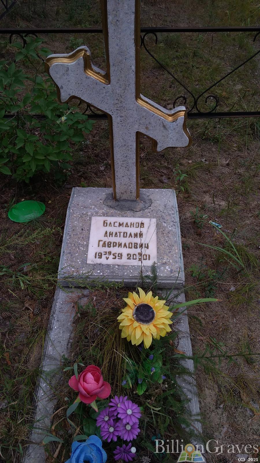 Басманов Анатолий Гаврилович