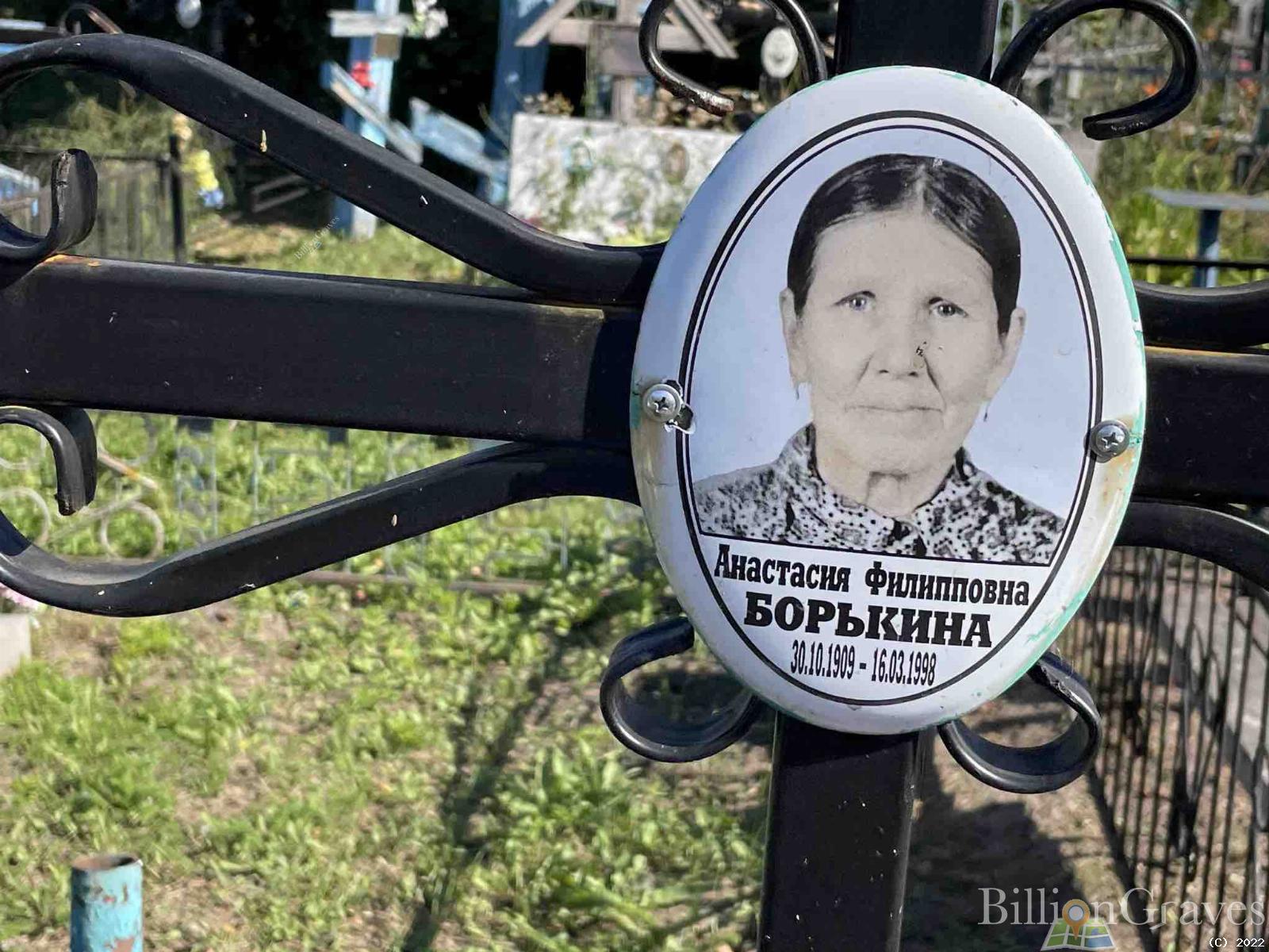 Борькина Анастасия Филипповна