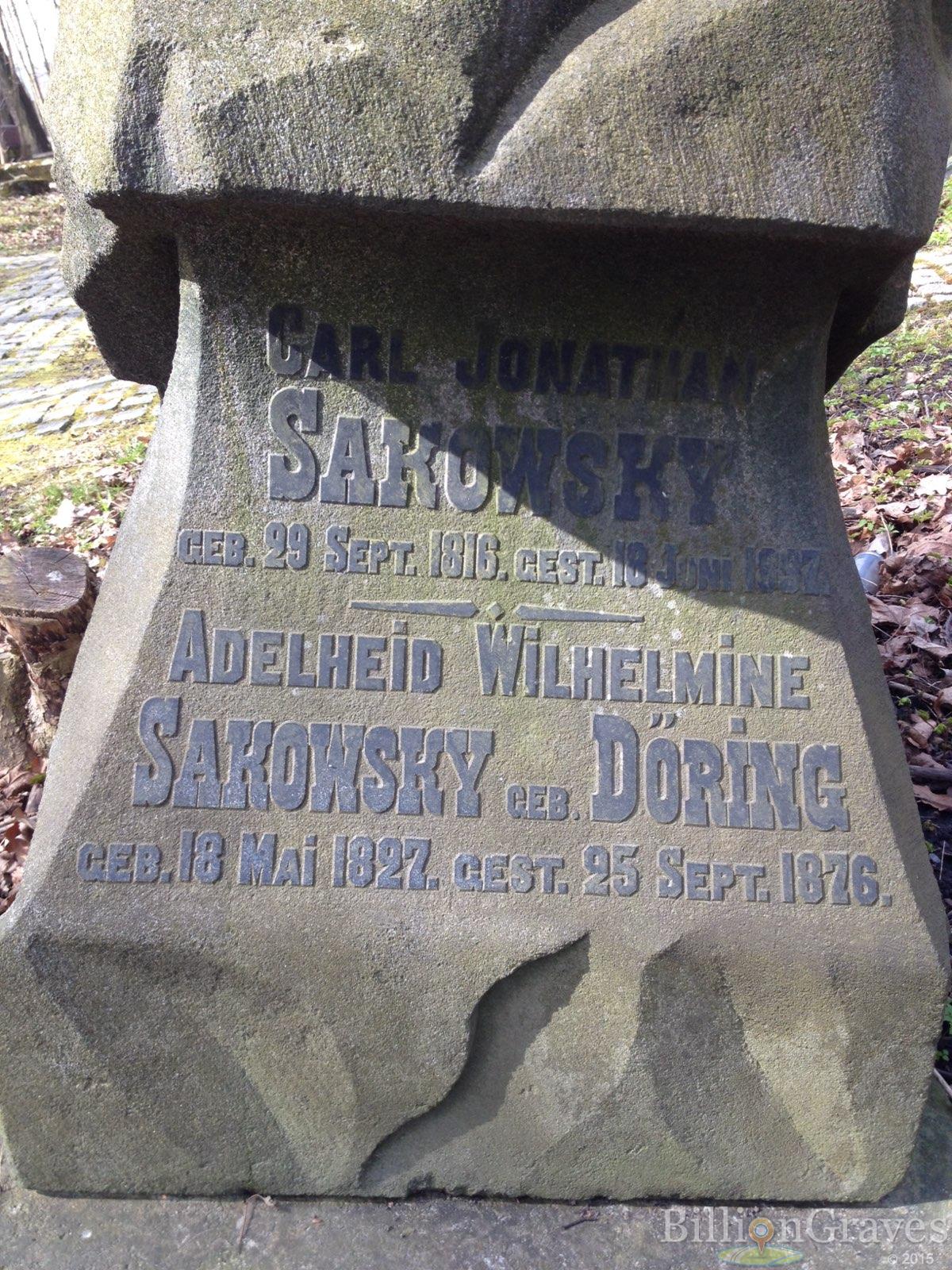 Sakowsky Carl Jonathan