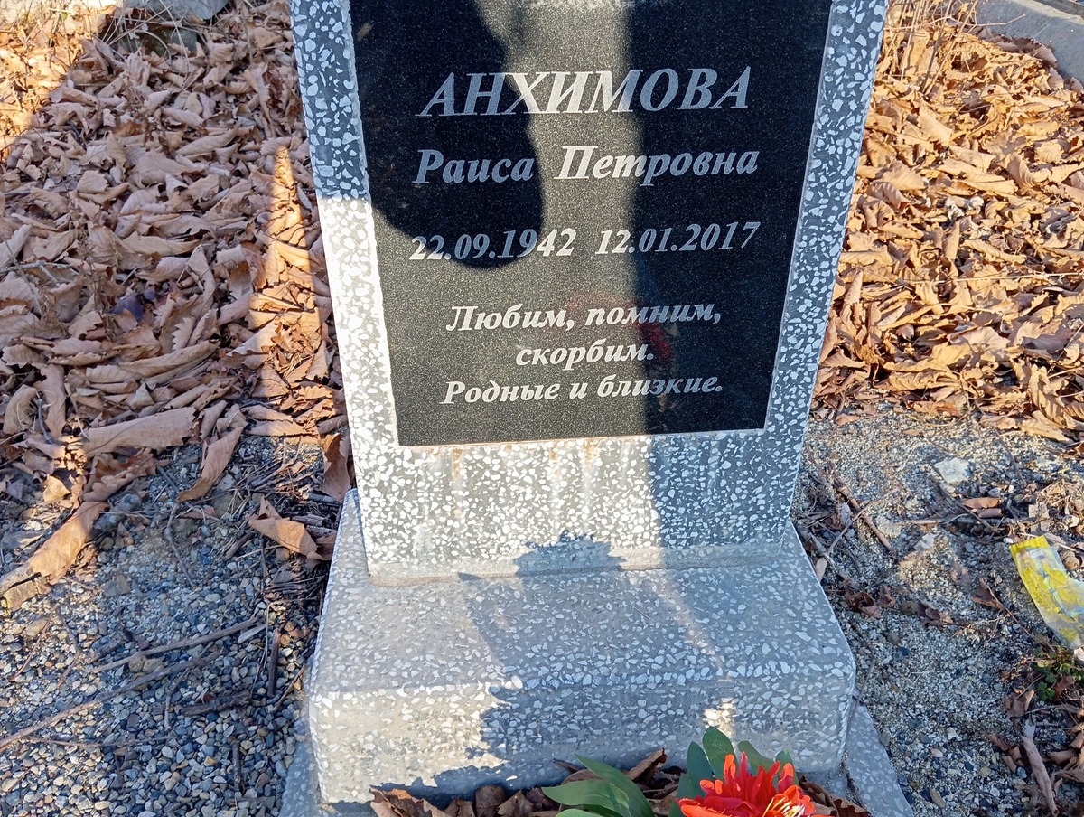 Анхимова Раиса Петровна