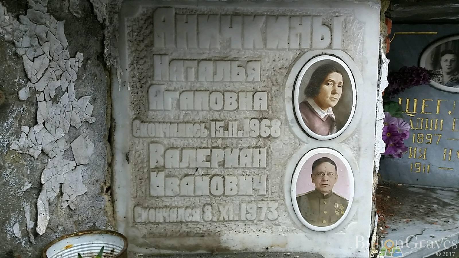Аничкина Наталья Агаповна