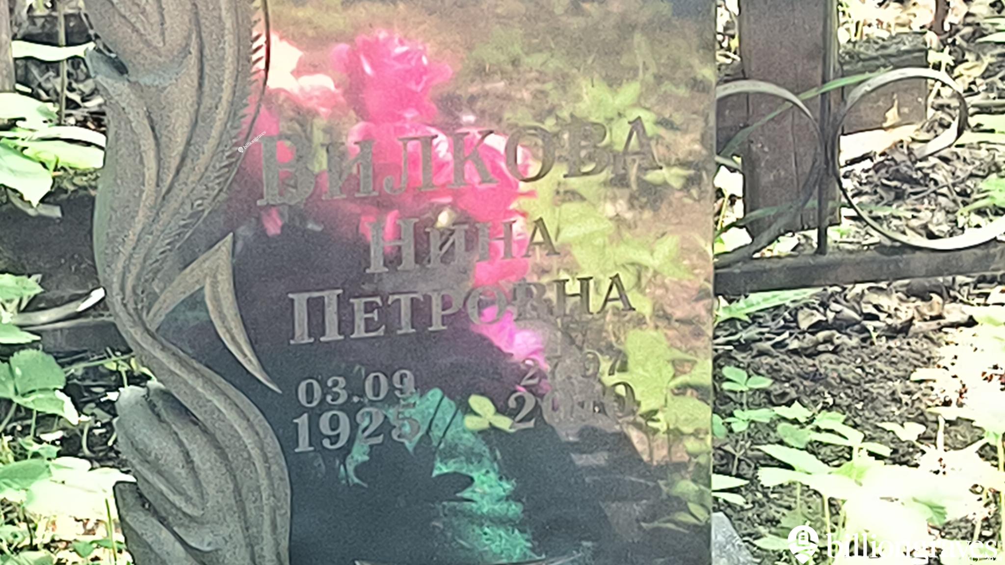 Вилкова Нина Петровна