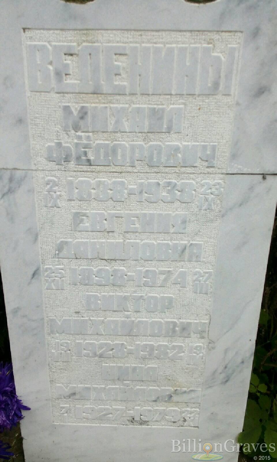Веденин Михаил Фёдорович