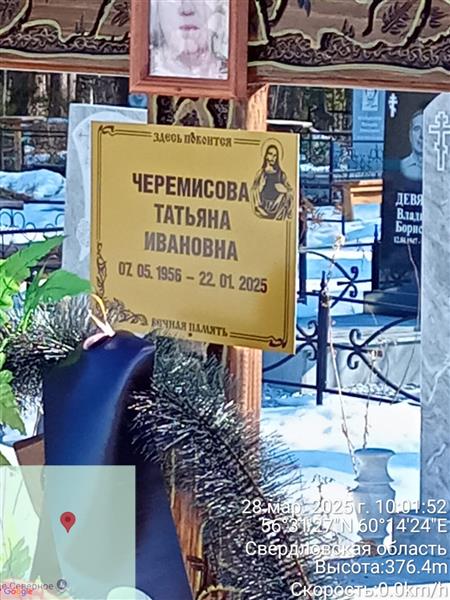 Черемисова Татьяна Ивановна