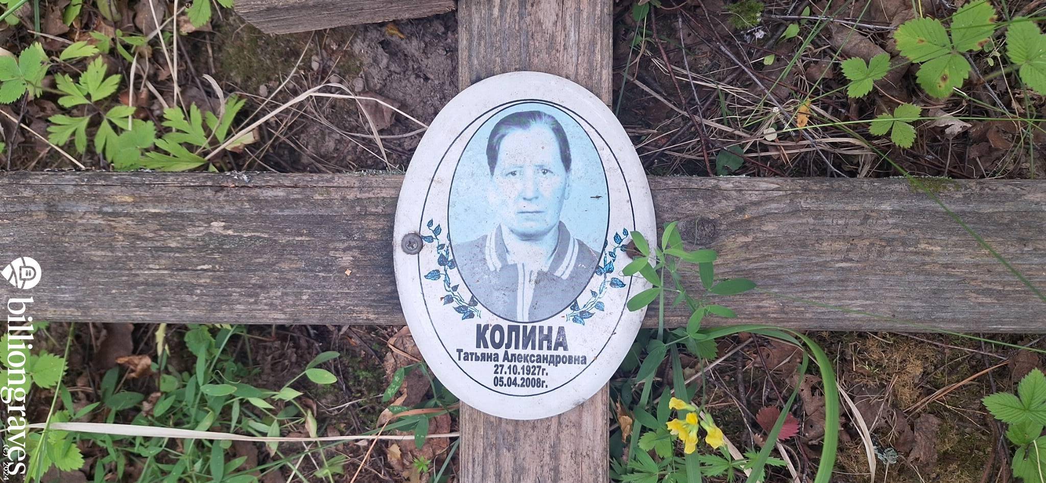 Колина Татьяна Александровна