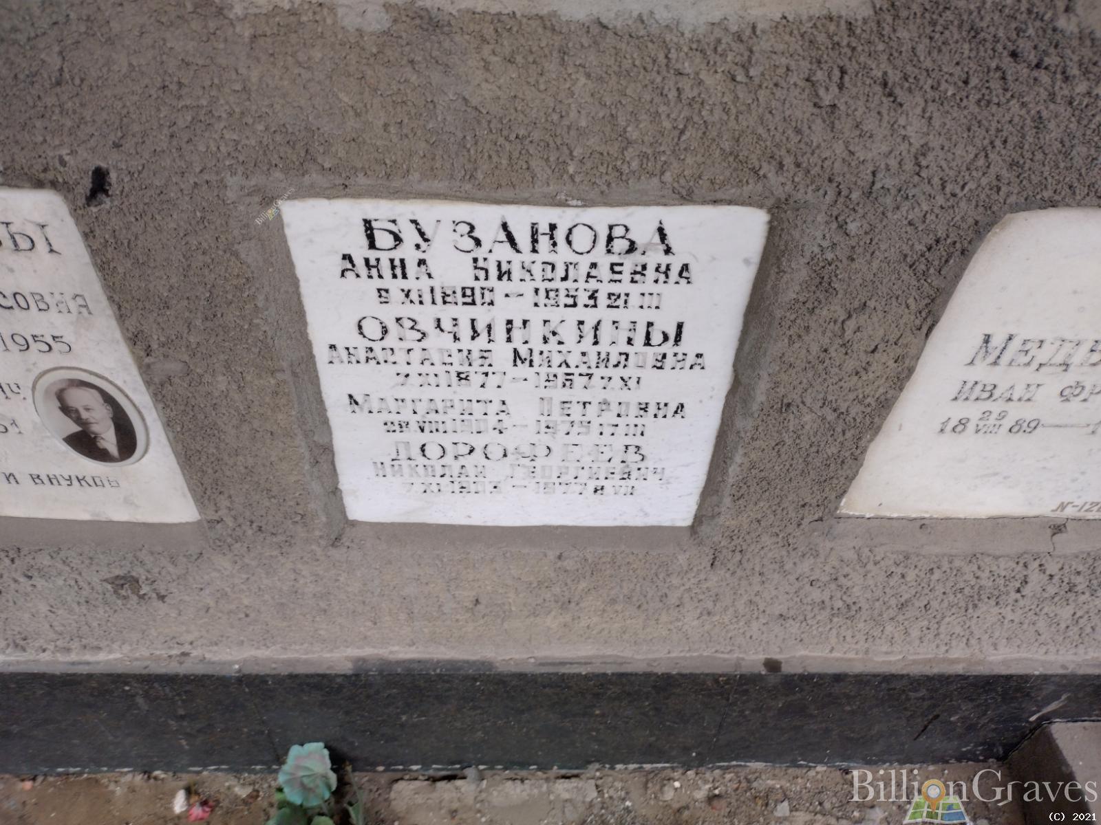 Бузанова Анна Николаевна