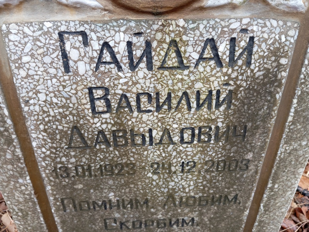 Гайдай Василий Давыдович