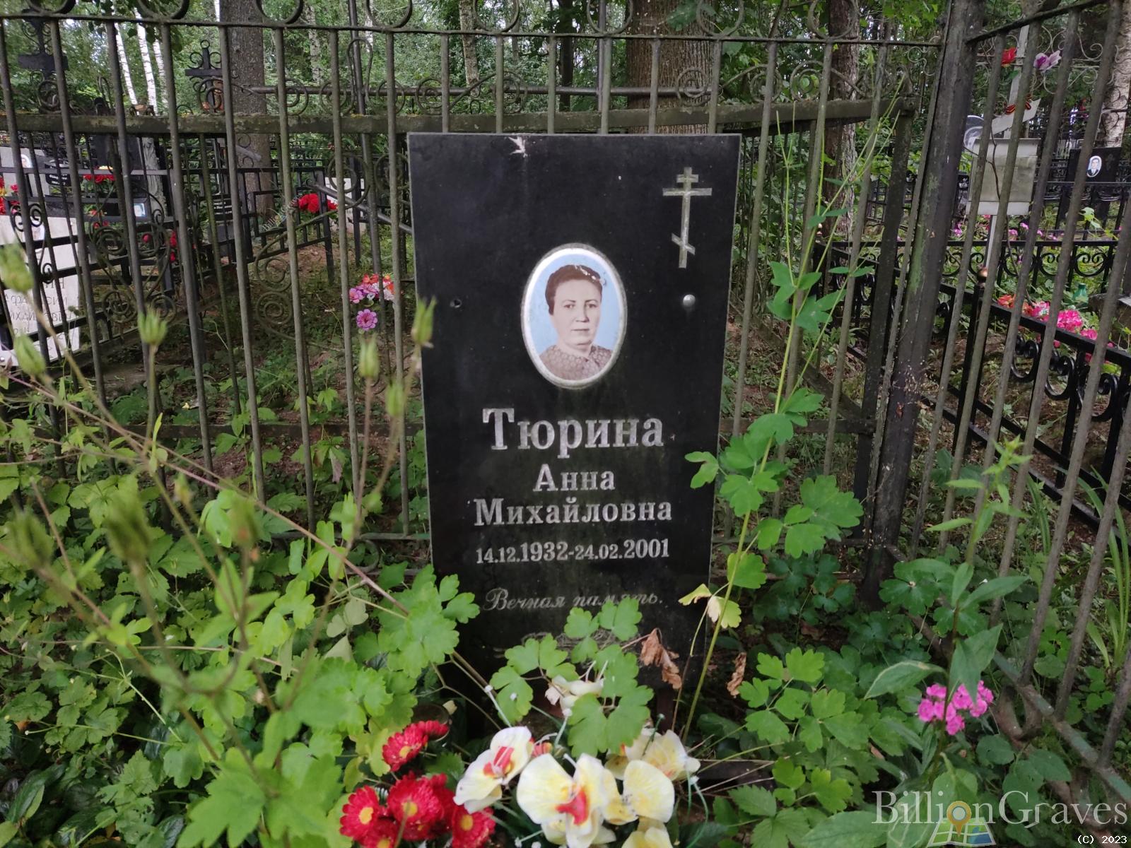 Тюрина Анна Михайловна