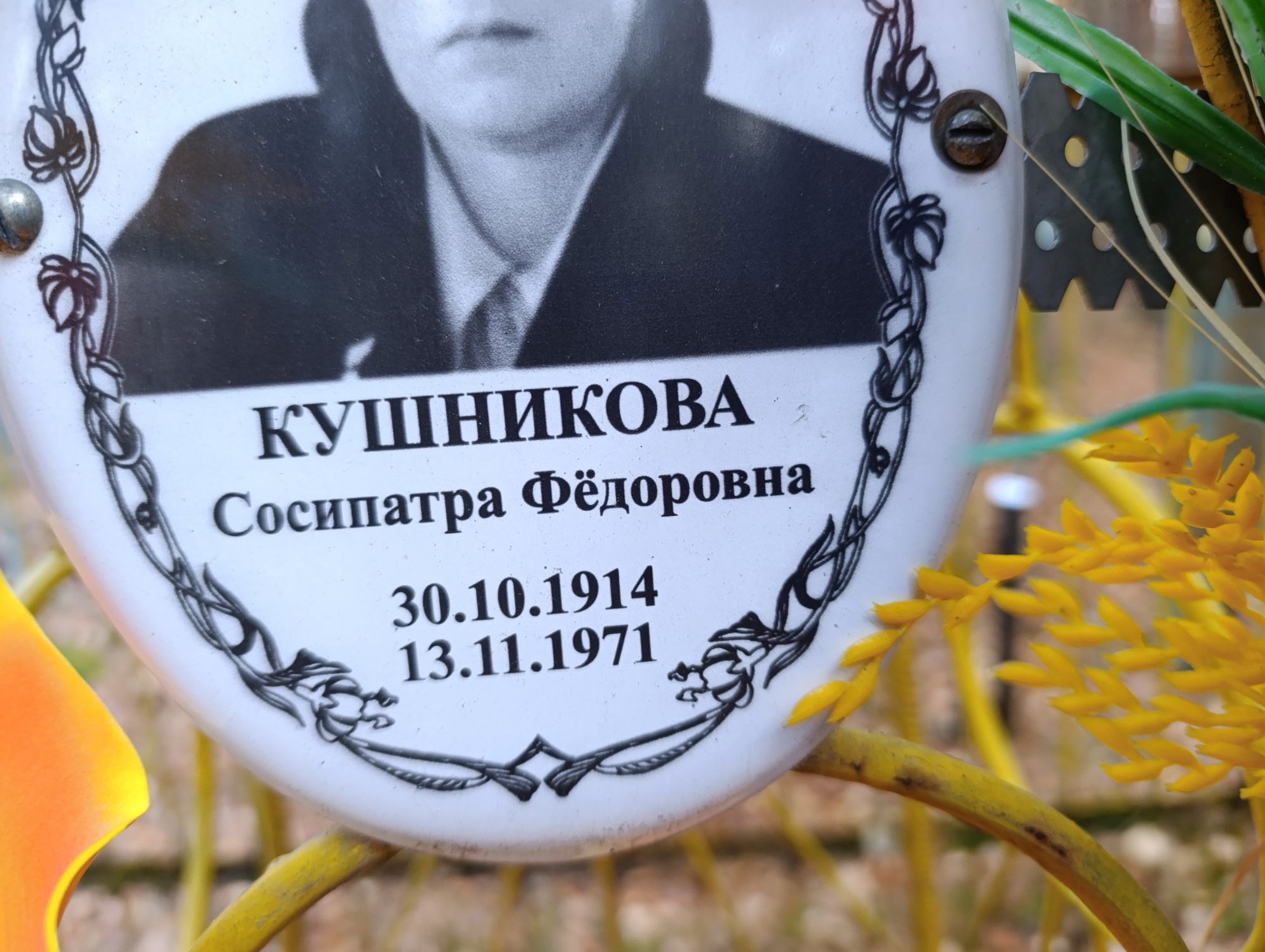 Кушникова Сосиптра Фёдоровна