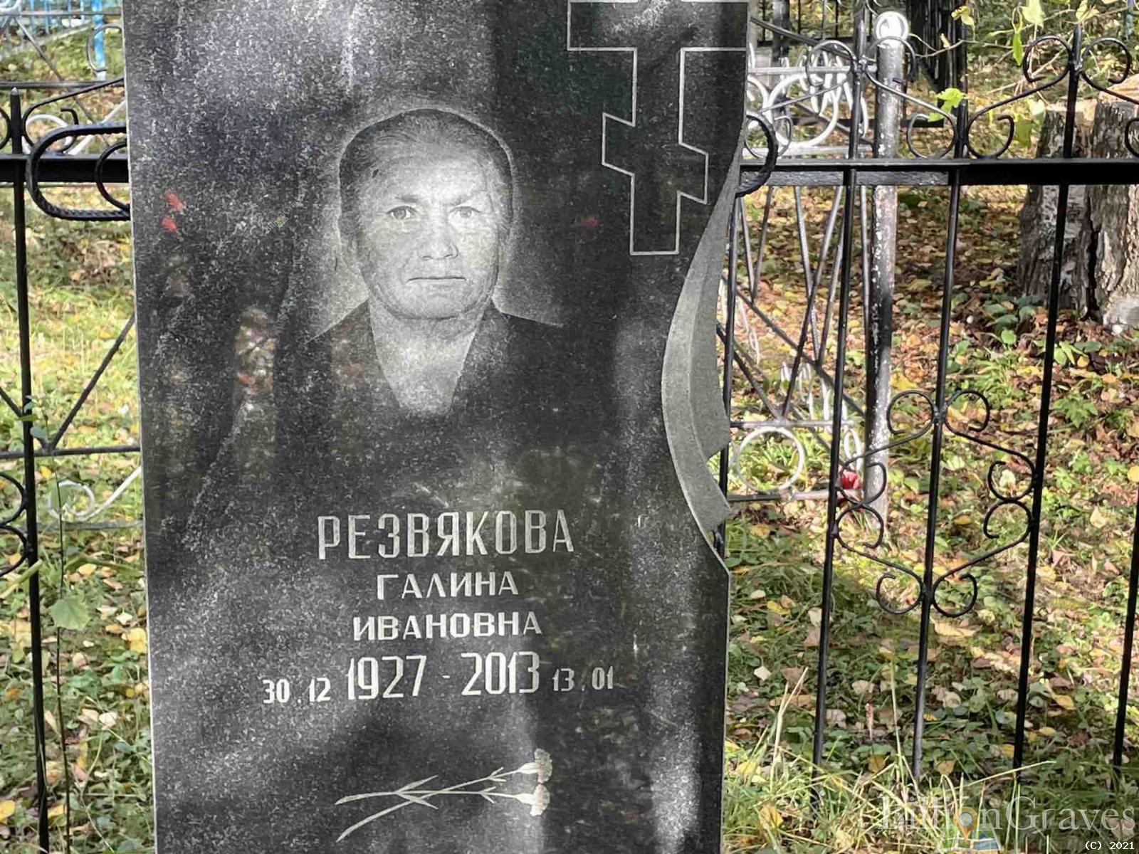 Резвякова Галина Ивановна