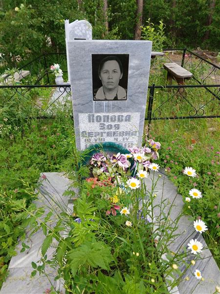 Попова Зоя Сергеевна