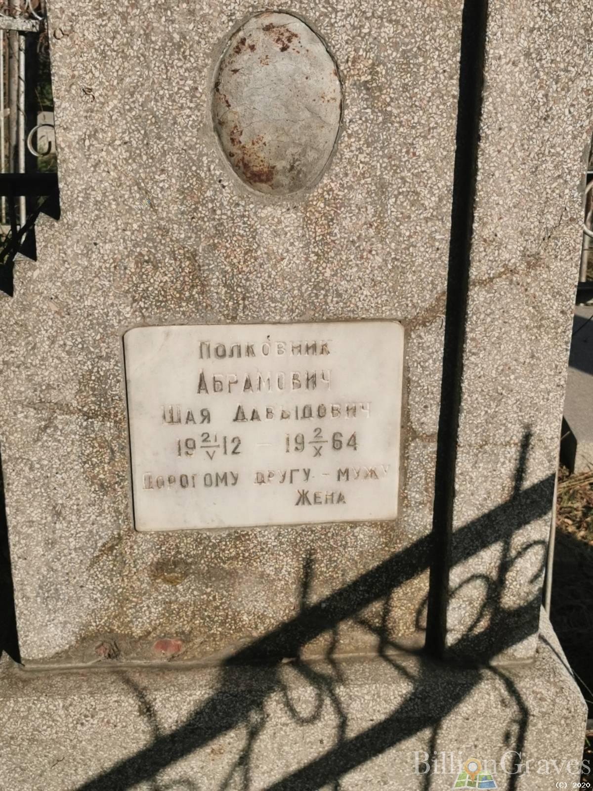 Абрамович Шая Давыдович