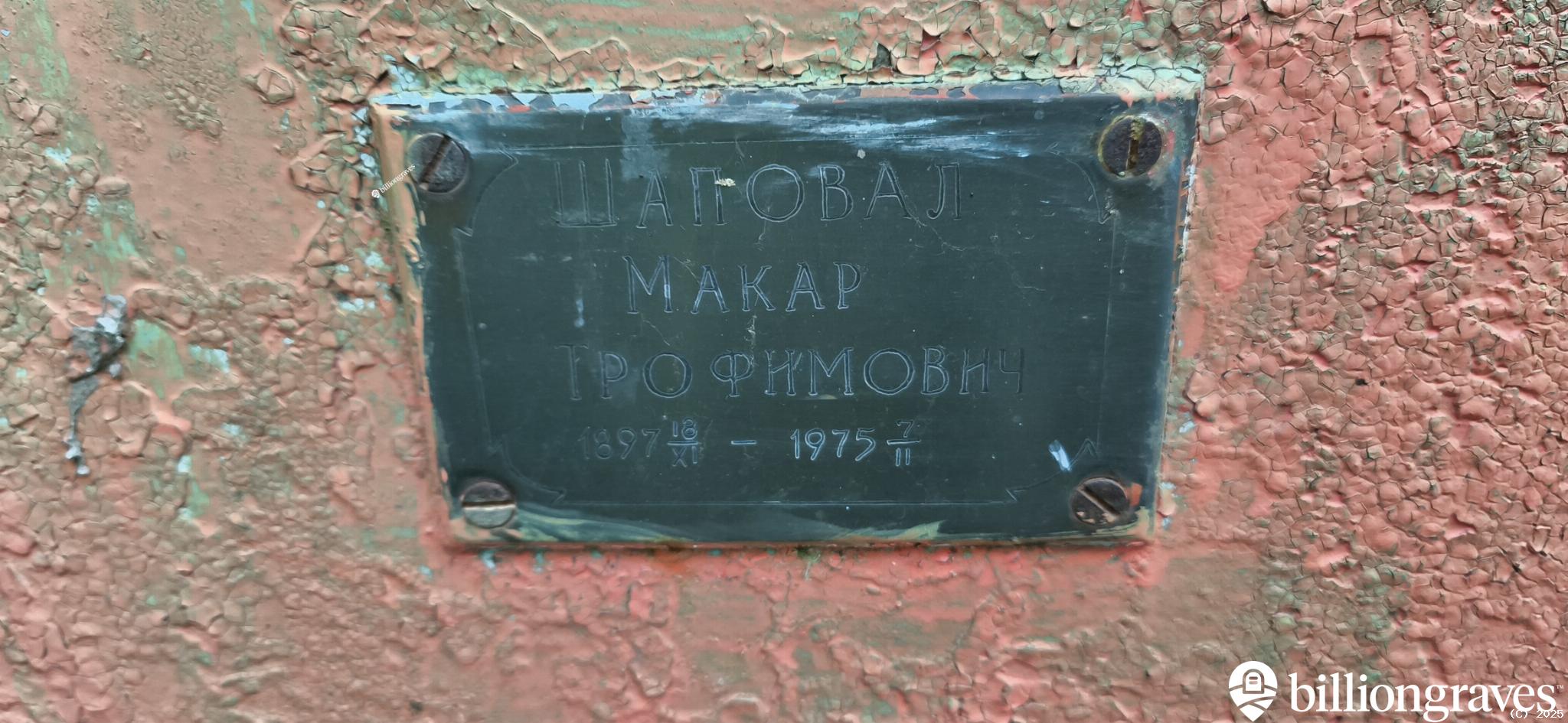 Шаповал Макар Трофимович
